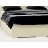 Boxspring postel Carre s úložným prostorem, matrace, rošt a topper v ceně - detail nožiček