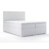 Boxspring postel Belize s úložným prostorem, matrace, rošt a topper v ceně