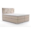 Boxspring postel Belize s úložným prostorem, matrace, rošt a topper v ceně