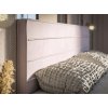 Boxspring postel Benetti s úložným prostorem, matrace, rošt a topper v ceně