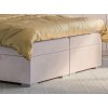 Boxspring postel Benetti s úložným prostorem, matrace, rošt a topper v ceně