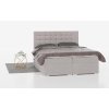 Boxspring postel Claudia s úložným prostorem, matrace, rošt a topper v ceně