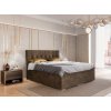 Boxspring postel Daily s úložným prostorem, matrace, rošt a topper v ceně