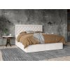 Boxspring postel Glamour s úložným prostorem, matrace, rošt a topper v ceně