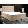 Boxspring postel Glamour s úložným prostorem, matrace, rošt a topper v ceně