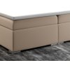 Boxspring postel Glamour s úložným prostorem, matrace, rošt a topper v ceně - nožičky