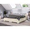 Boxspring postel Vysoka s úložným prostorem, matrace, rošt a topper v ceně