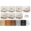 Americká boxspring postel MURANO s úložným prostorem - druhy nožiček