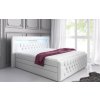 Boxspring postel SONNO s úložným prostorem, LED a USB