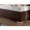 Čalouněná boxspring postel VENETO s čely bez úložného prostoru - detail nožiček