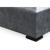 Čalouněná boxspring postel VENETO bez úložného prostoru - detail nožiček