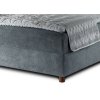 Čalouněná boxspring postel BELO s úložným prostorem - nožičky