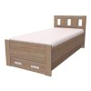 Postel BENO s úložným prostorem, 90×200 cm - dub grande