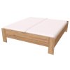 Zvýšená postel NEDO, 160×200 cm - dub harmony