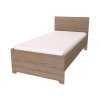 Retro postel DINO, 80×200 cm - dub grande