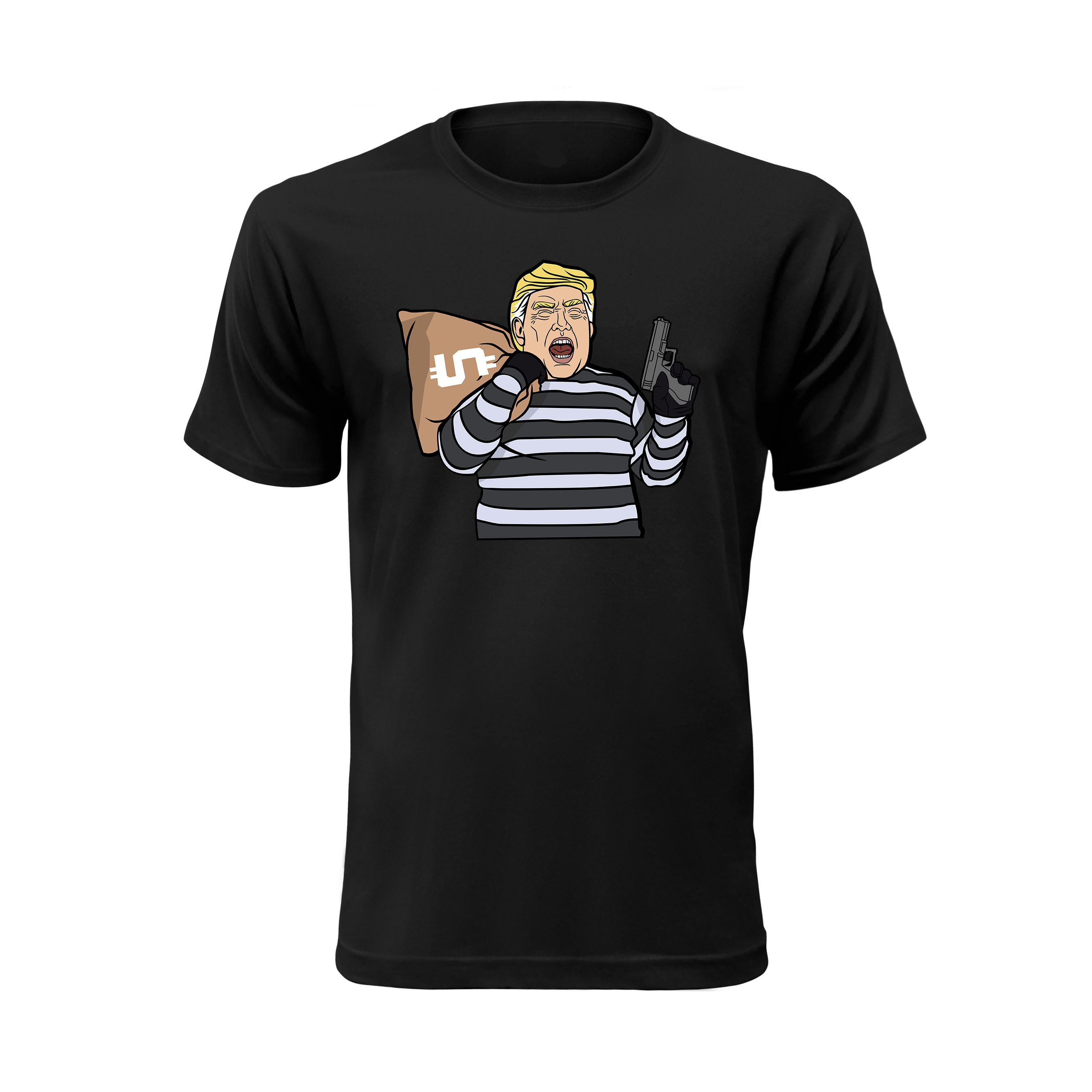 Tričko s potlačou "Donald Trump" Farba: Tyrkysová, Typ: Pánske, Veľkosť: 2XL