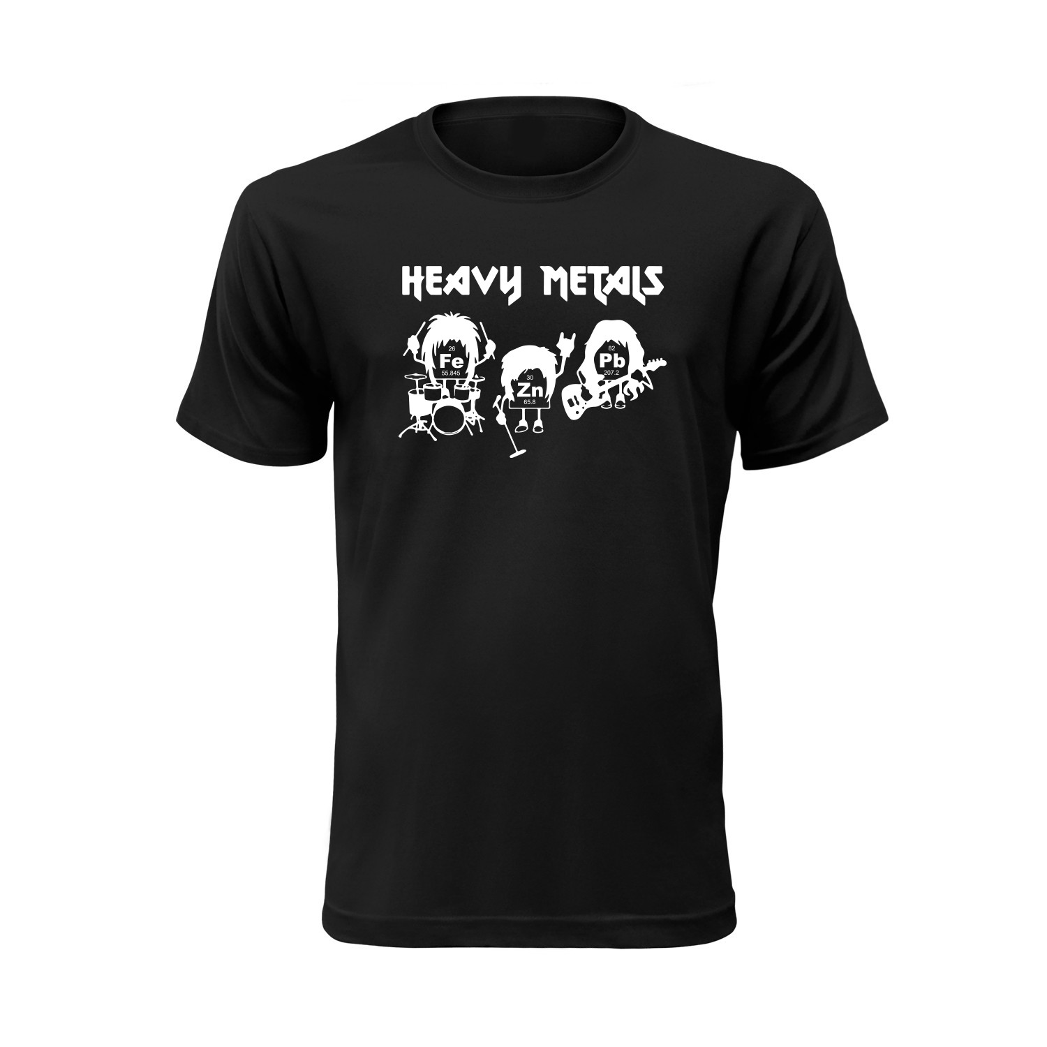 Tričko s potlačou "Heavy Metals" Farba: Tyrkysová, Typ: Dámske, Veľkosť: XL