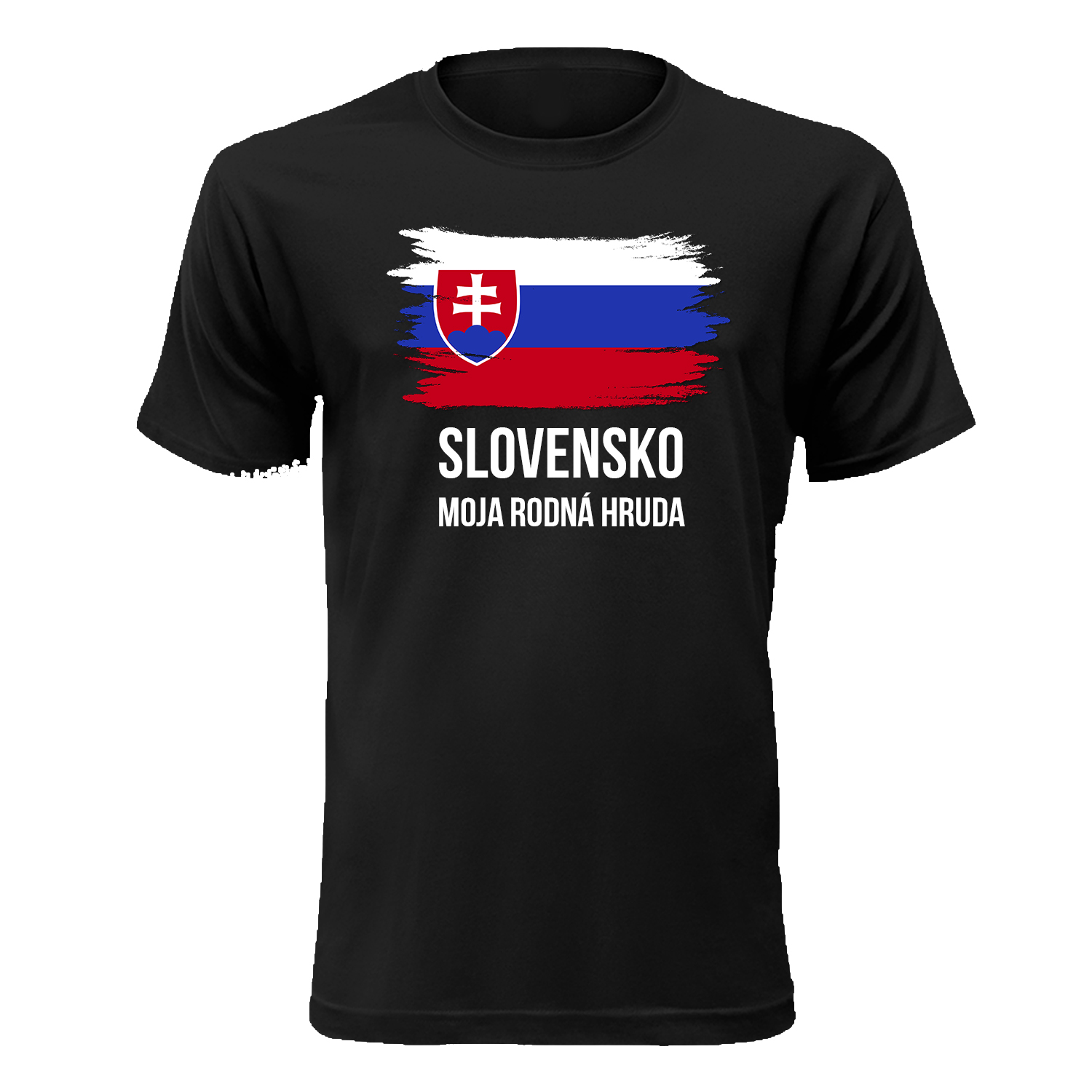 Tričko s potlačou "Slovensko, moja rodná hruda" Farba: Červená, Typ: Pánske, Veľkosť: S