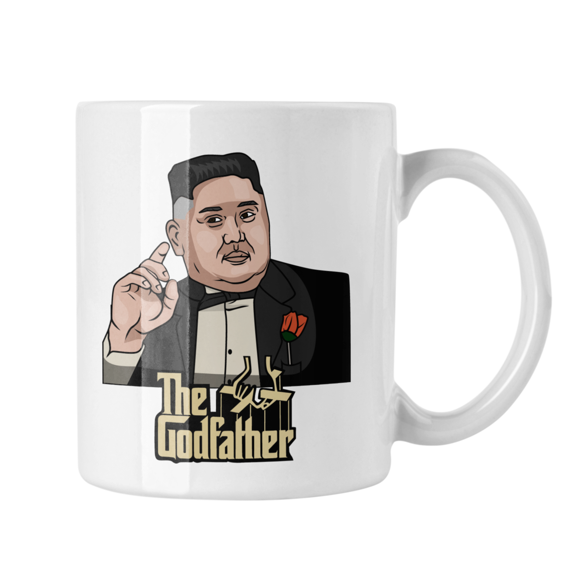 Hrnček s potlačou "The Godfather" Typ: Biely