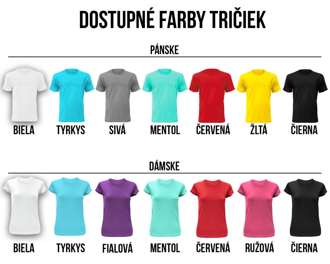 Tričko s potlačou "Káva" Farba: Biela, Veľkosť: 4XL