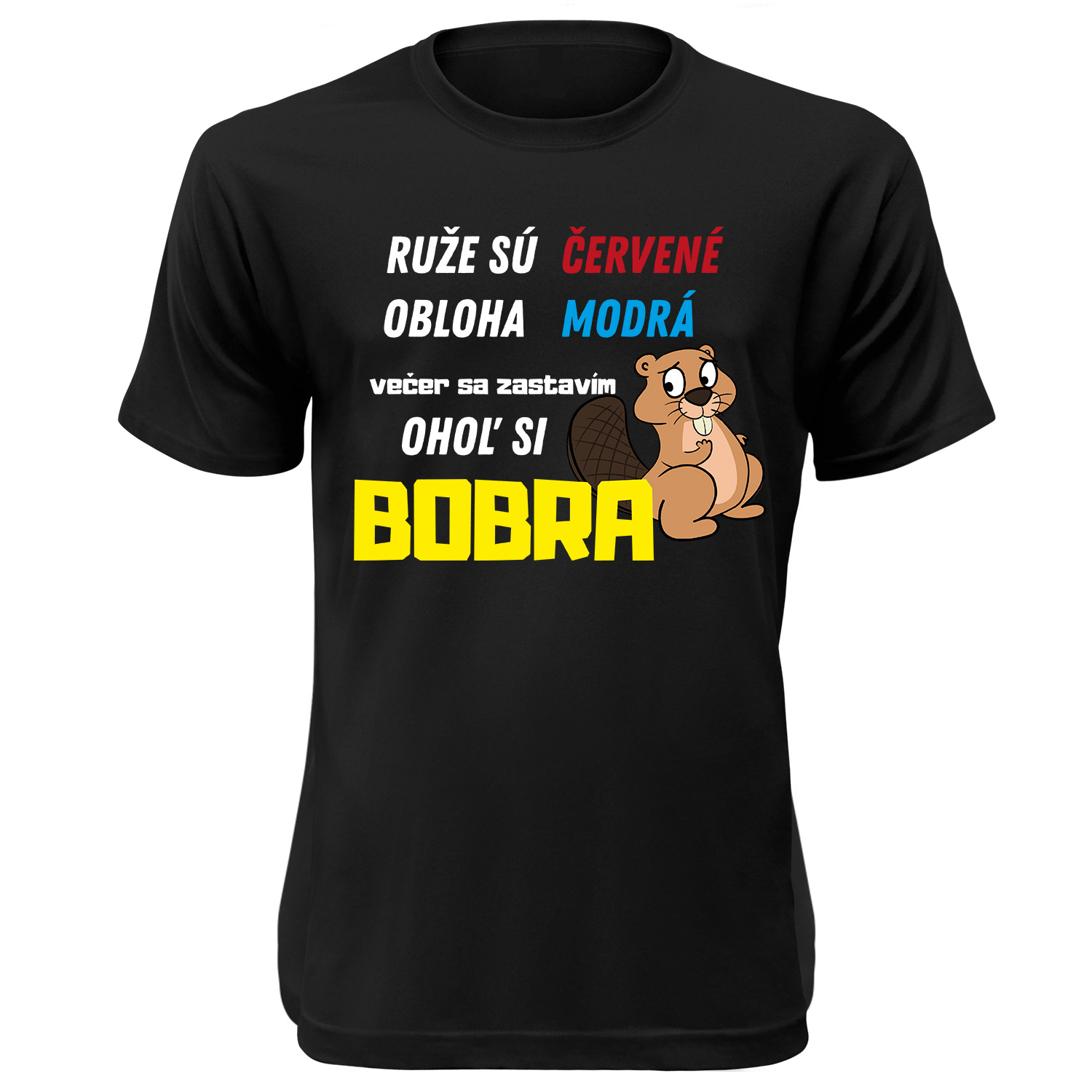 Tričko s potlačou  "Ruže sú červené, obloha modrá" Farba: Fialová, Typ: Dámske, Veľkosť: L