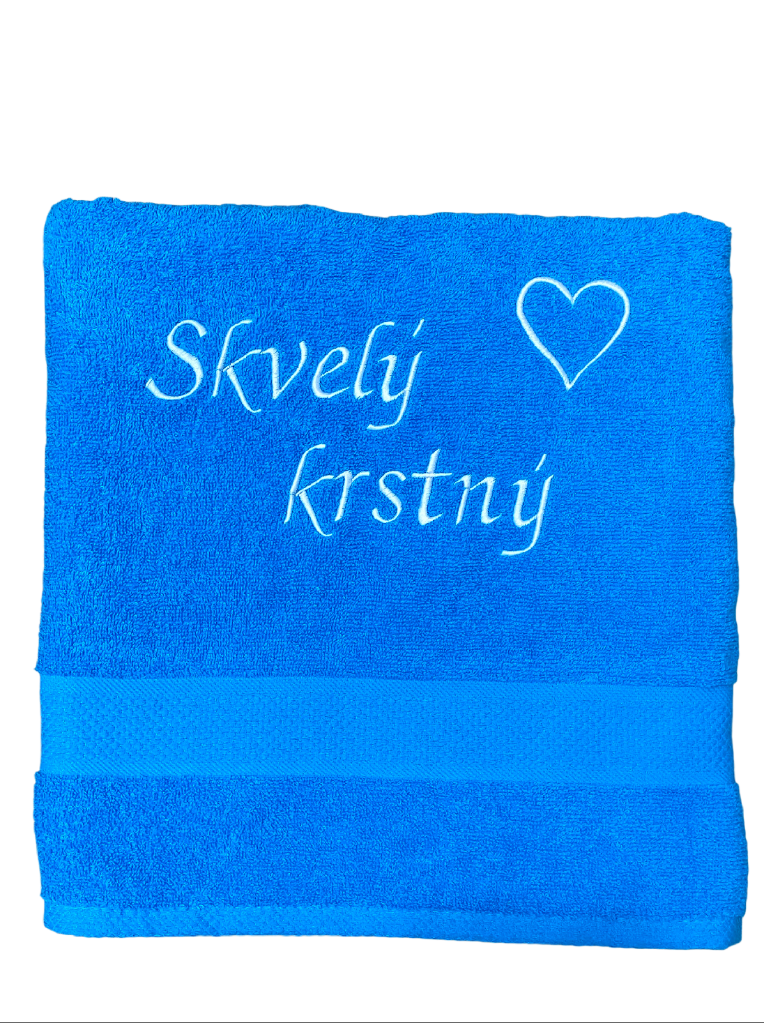 Osuška s výšivkou Skvelý krstný