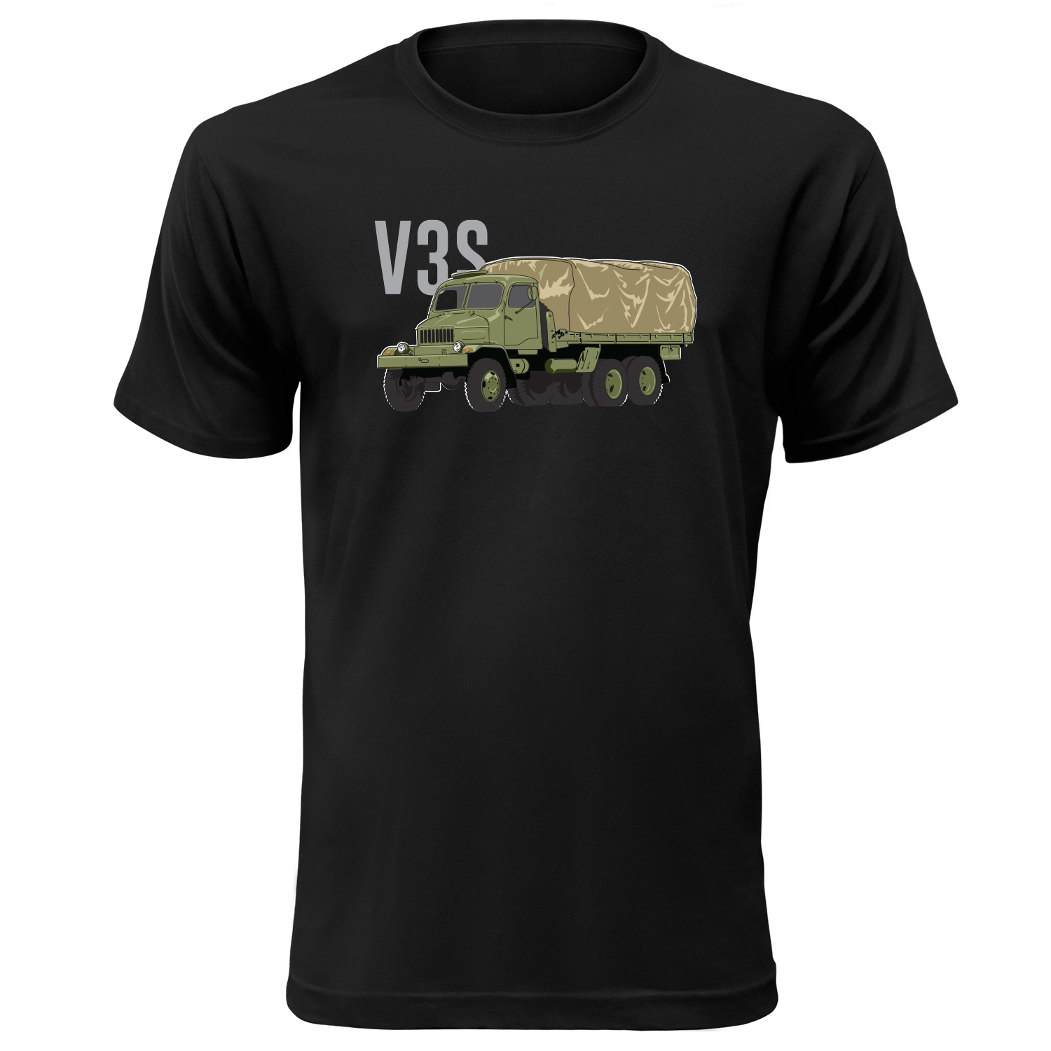 Tričko s potlačou V3S Farba: Biela, Veľkosť: 4XL