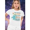 vyr 608 minimal mockup of a woman wearing a customizable t shirt 31959