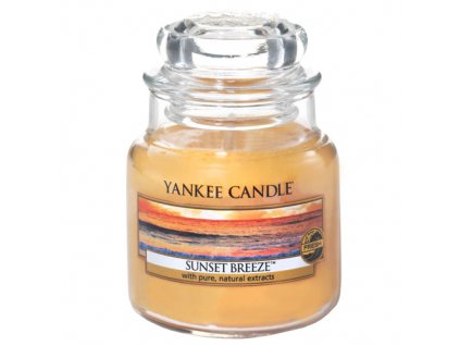 Svíčka Yankee Candle Sunset Breeze Vánek při západu Slunce 104g malá