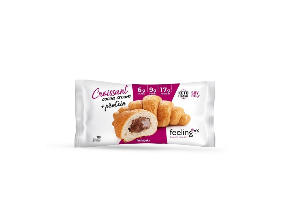 Feeling_OK_proteinovy_croissant s_cokoladovou_naplni_na_hubnuti_skladem_Brno