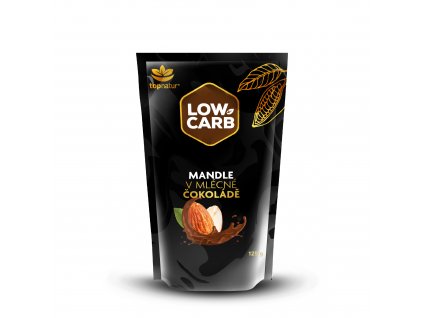 low carb mandle v mlecne cokolade doypack 125g.64e5b6ccb1a27