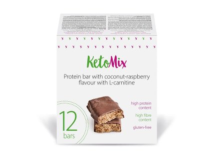 KetoMix proteinova tycinka na hubnuti do diety kokos malina 12 porci skladem Brno
