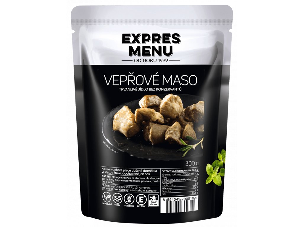 Expres Menu VEPŘOVÉ maso (300 g)