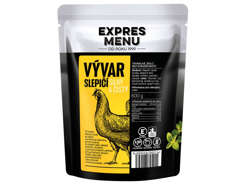 Expres Menu VÝVAR SLEPIČÍ (čistý)