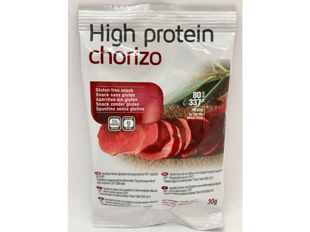 Fotografie High Protein Chorizo - plátky