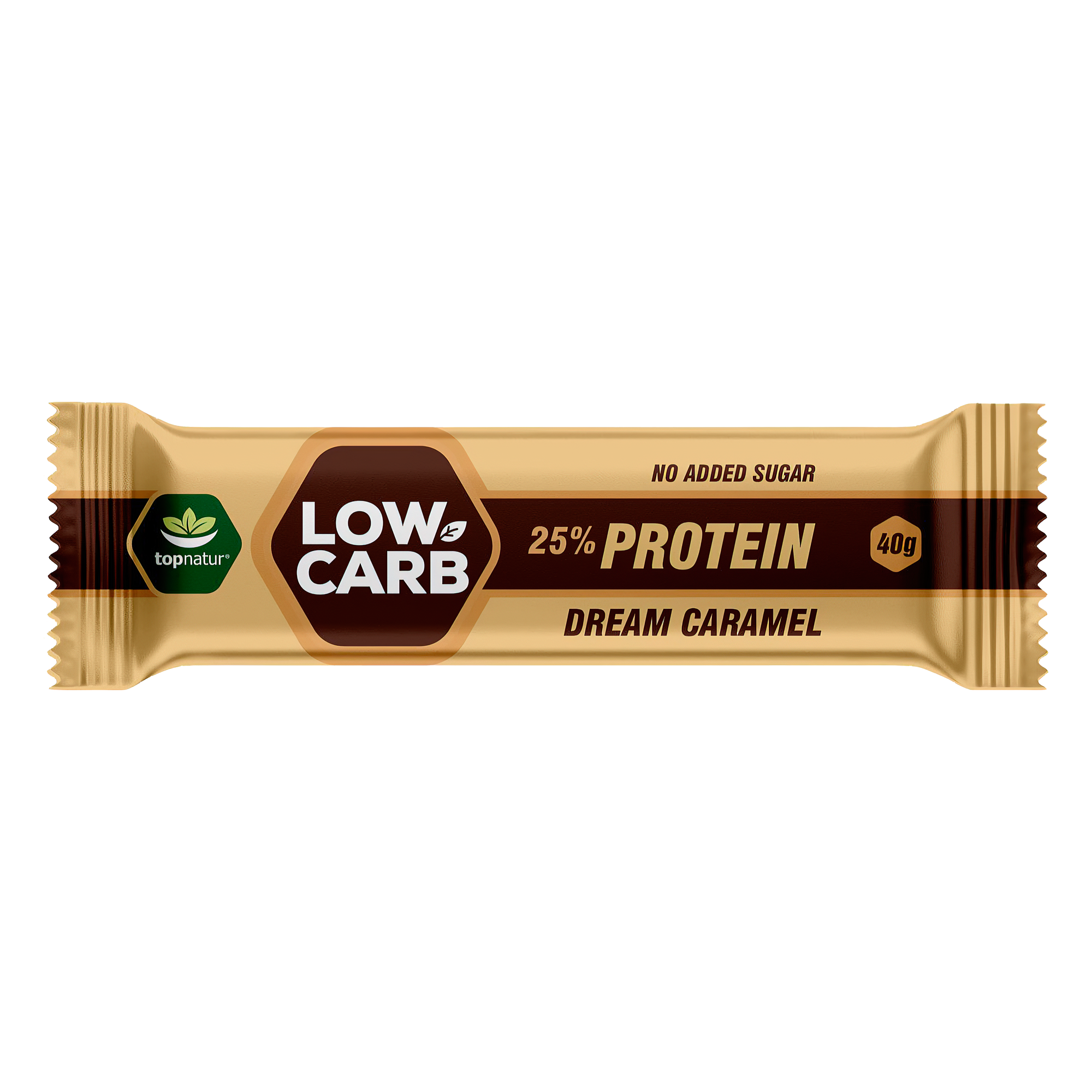 Fotografie Topnatur Low Carb Proteinová tyčinka - Dream Caramel 40 g