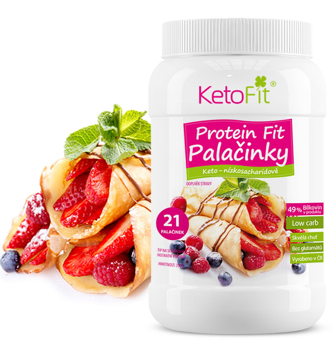 KetoFit Proteinové palačinky (350 g)