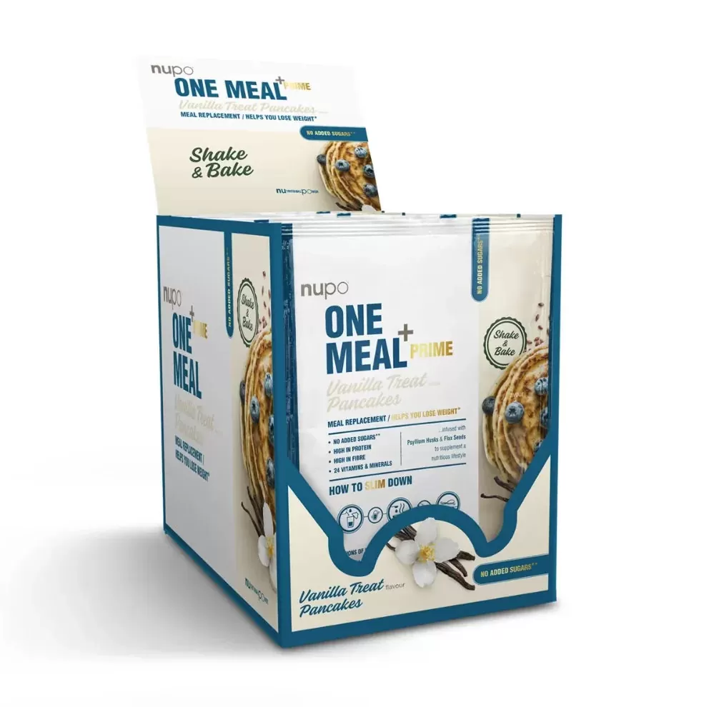 Fotografie NUPO One Meal +Prime Směs na přípravu lívanců (15 ks) - DMT 8/2026