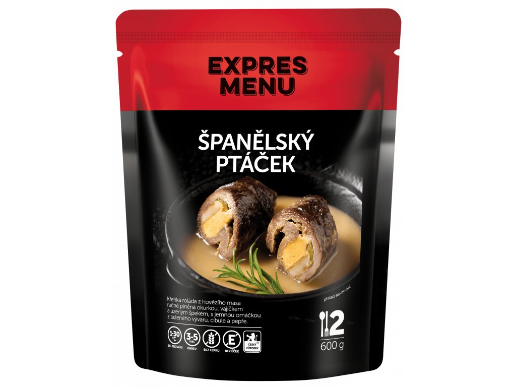 Expres Menu Španělský PTÁČEK (2 porce)