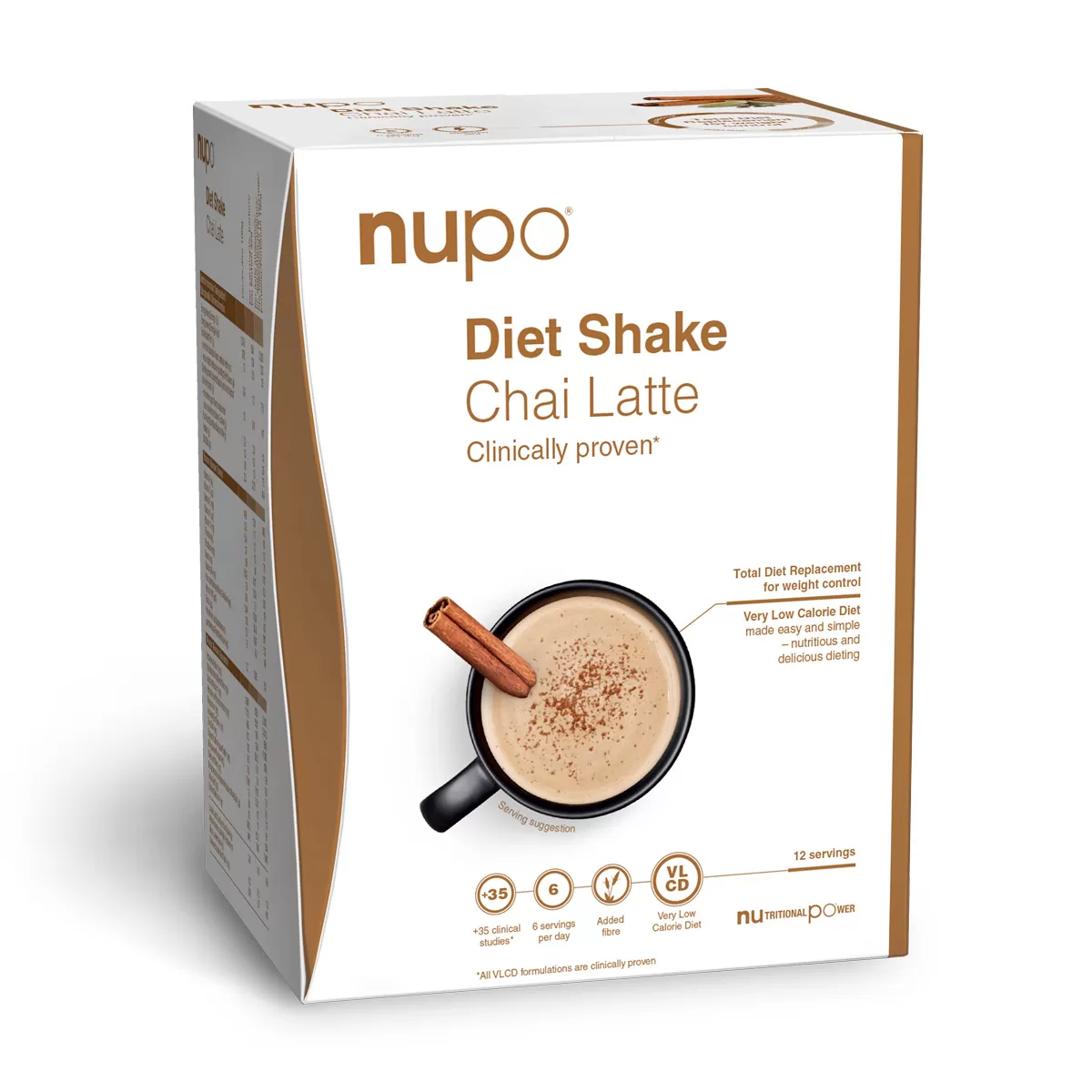 NUPO Dieta – šejk CHAI LATTE (12 porcí)