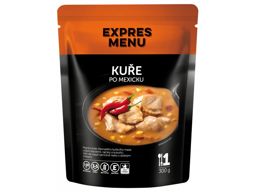 Expres Menu Kuře po MEXICKU (1 porce)