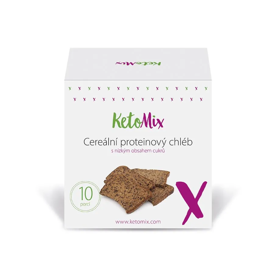KetoMix CEREÁLNÍ proteinový chléb (10 porcí)