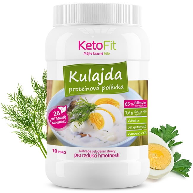 KetoFit Proteinová polévka KULAJDA (10 porcí)