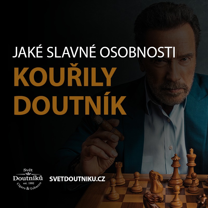 Jaké slavné osobnosti kouřily doutník?