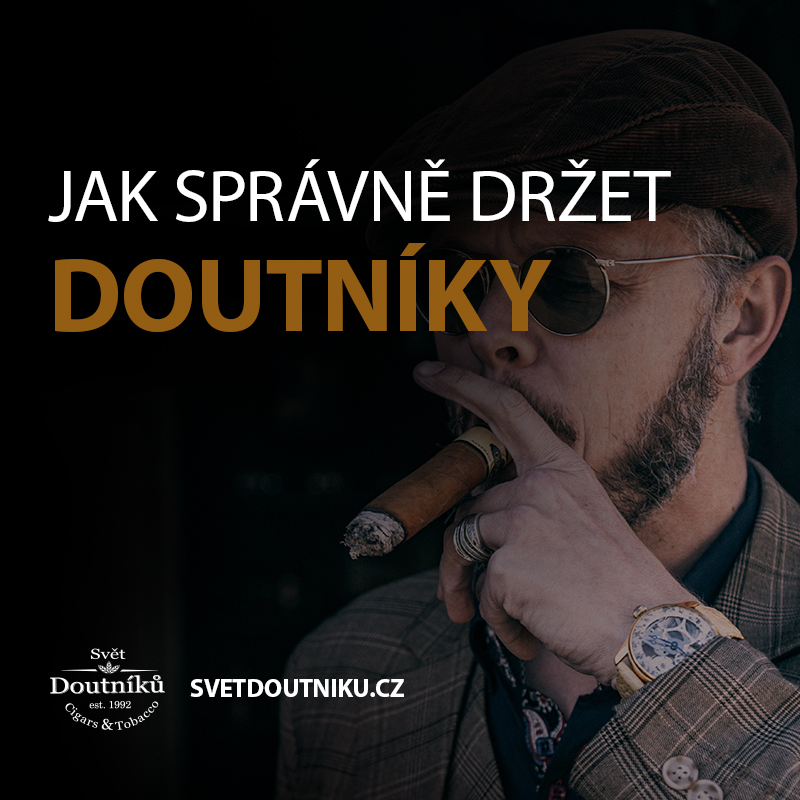 Jak se drží doutníky