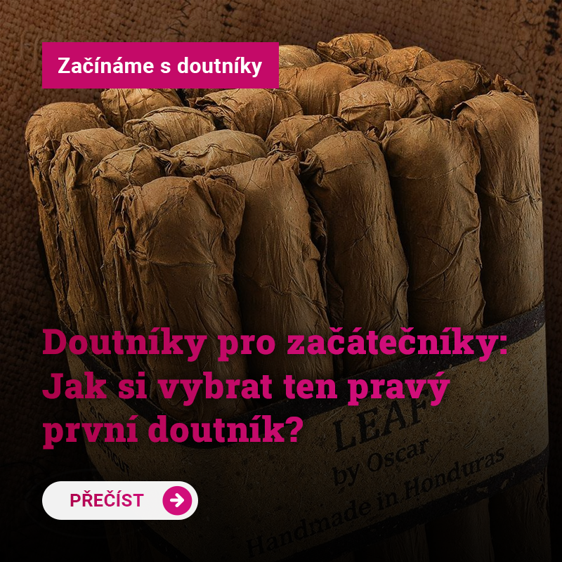 Doutníky pro začátečníky: Jak si vybrat ten pravý první doutník?