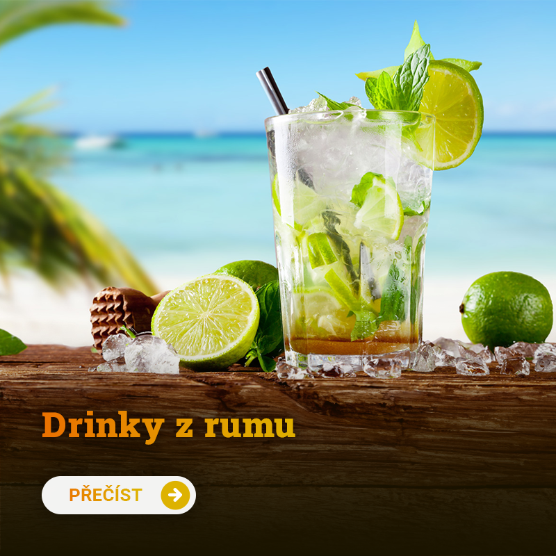 Drinky z rumu (koktejly z rumu / Rum Coctails)