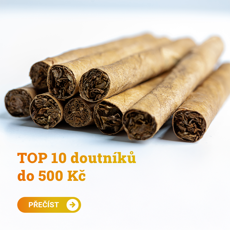 TOP 10 doutníků do 500 Kč