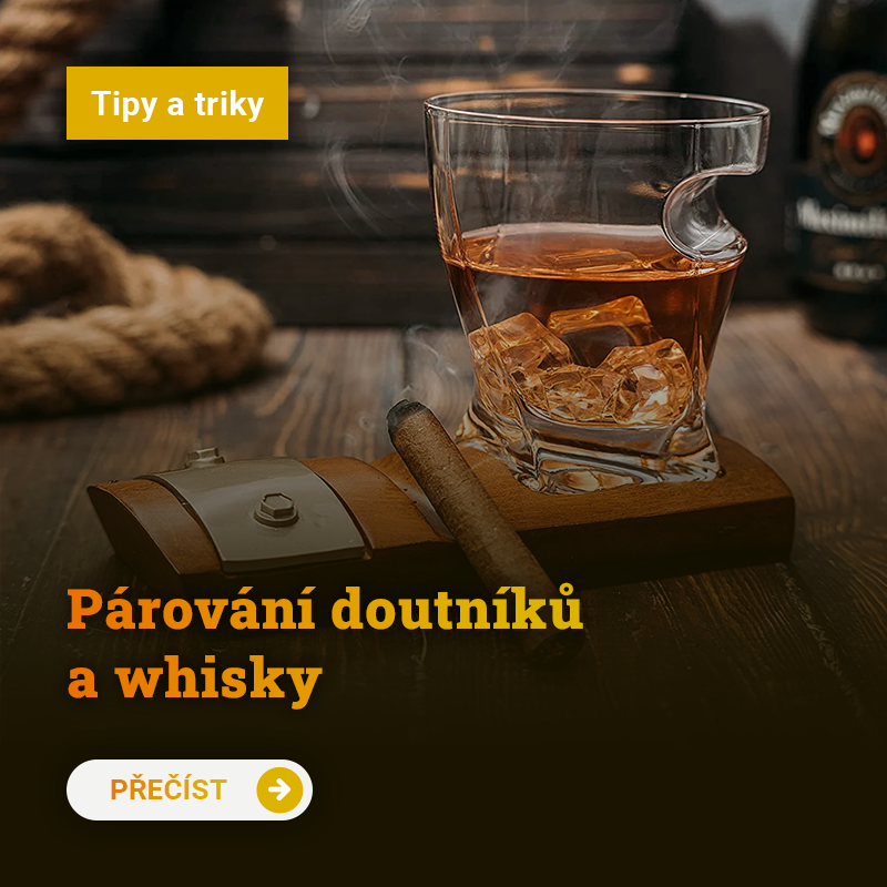 Párování doutníků a whisky