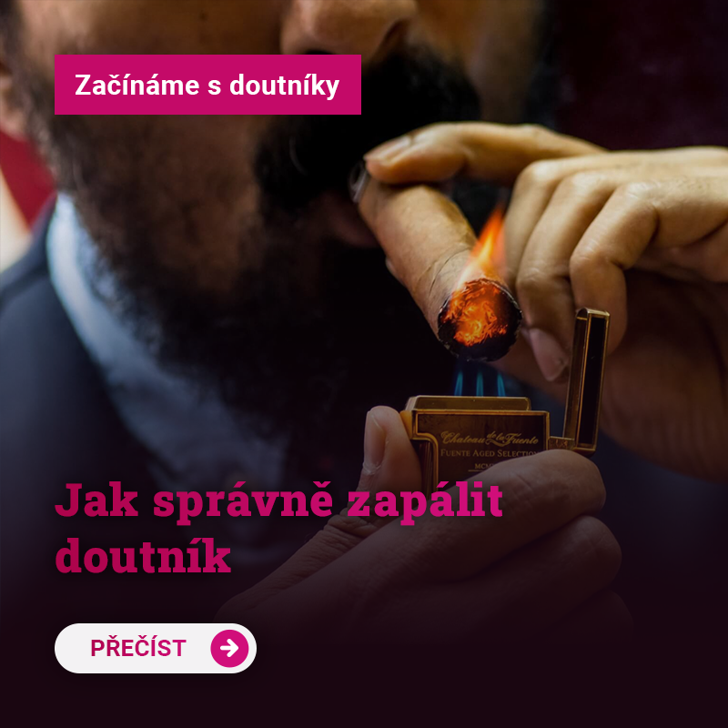 Jak správně zapálit doutník